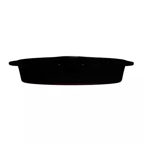Cast Iron Skillet Fry Pan 3D model 5