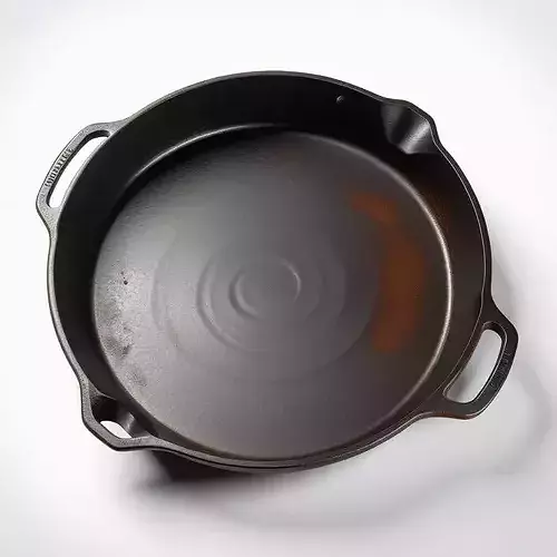 Cast Iron Skillet Fry Pan 3D model
