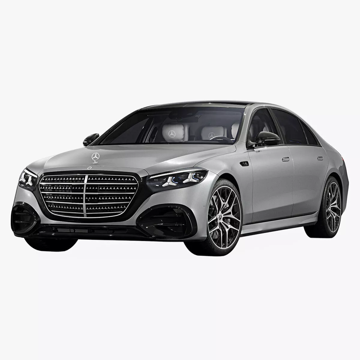 2027 Mercedes-Benz S-Class S580 AMG Long Version 3D model