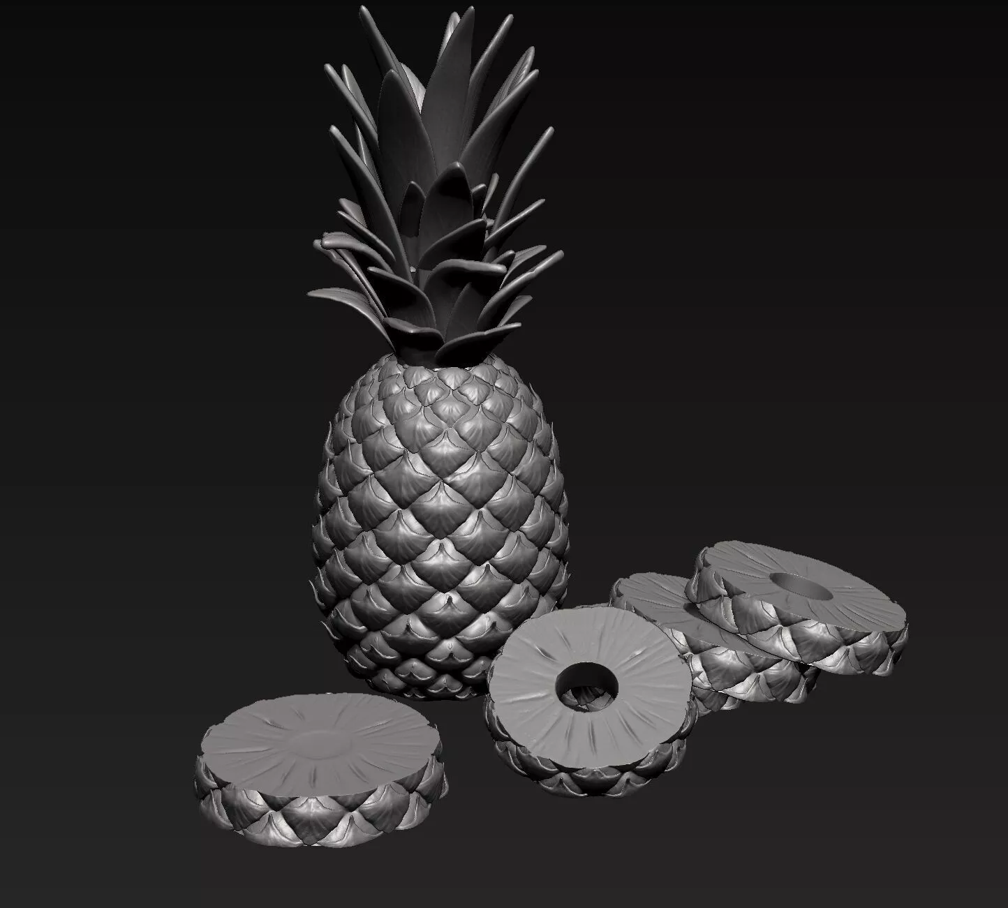 Pineapple Pack 3D print model
