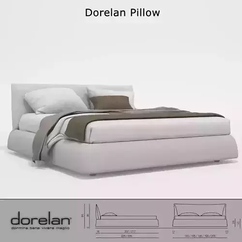 Dorelan Pillow bed