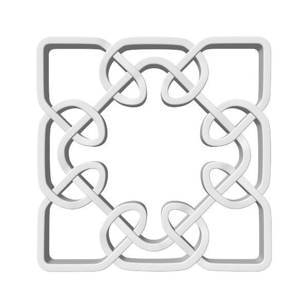 Celtic Knot 4 3D model_1