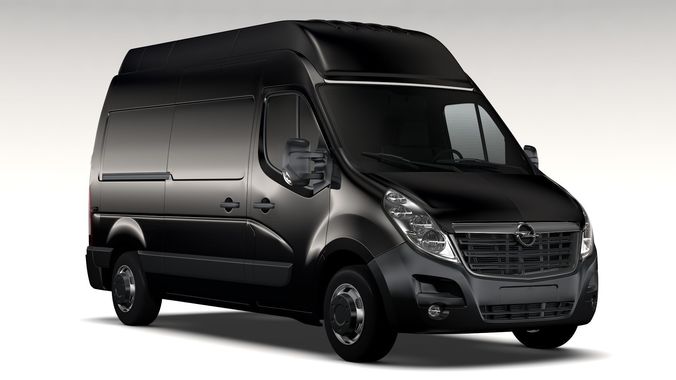 Opel Movano L2H3 Van 2016 3D model