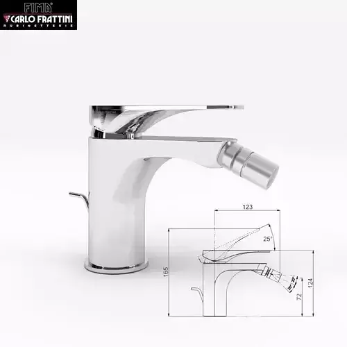 FIMA QUAD F3722 bidet mixer