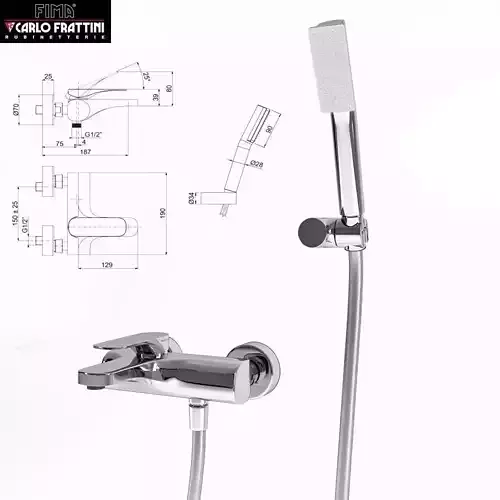 FIMA QUAD F3724 shower 