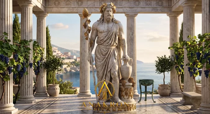 Dionysus Statue Greek - Roman God 3D Print Model