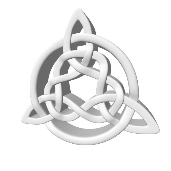 Celtic Knot 5 3D model_1