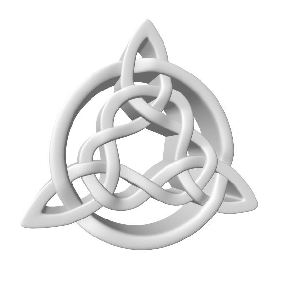 Celtic Knot 5 3D model_3