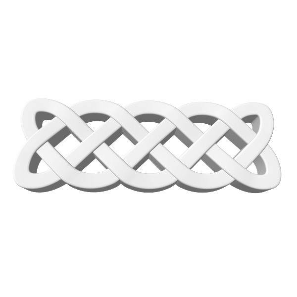 Celtic Knot 6 3D model_3