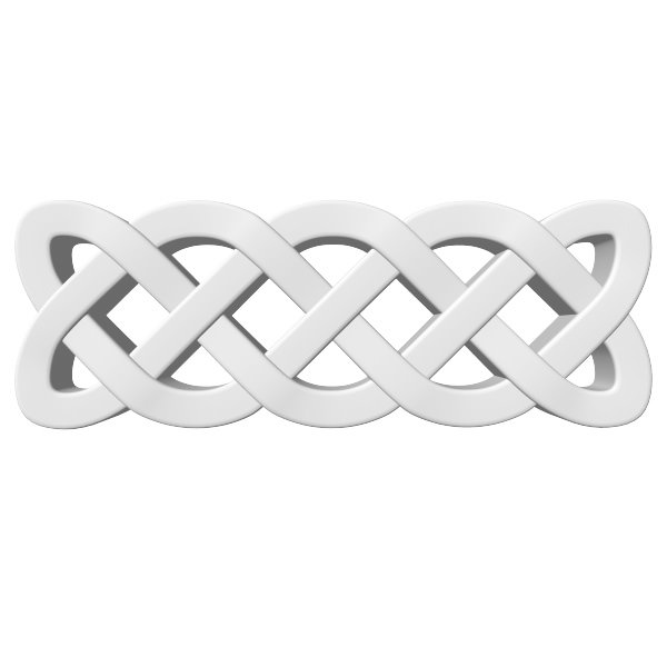 Celtic Knot 6 3D model_1