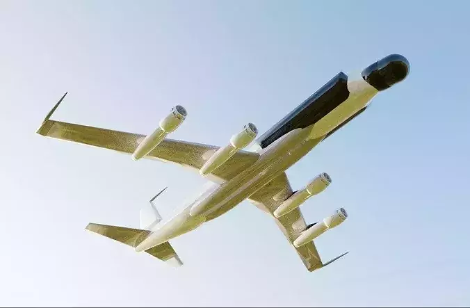 707 Phalcon Style AEW Radar Plane - Custom 1950s Jet