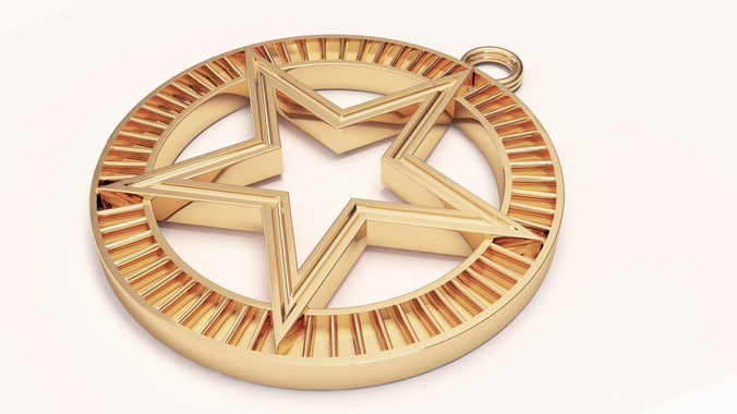 Shine Star 3D print model