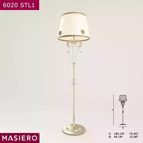 Masiero 6020 STL1 table lamp 3D model