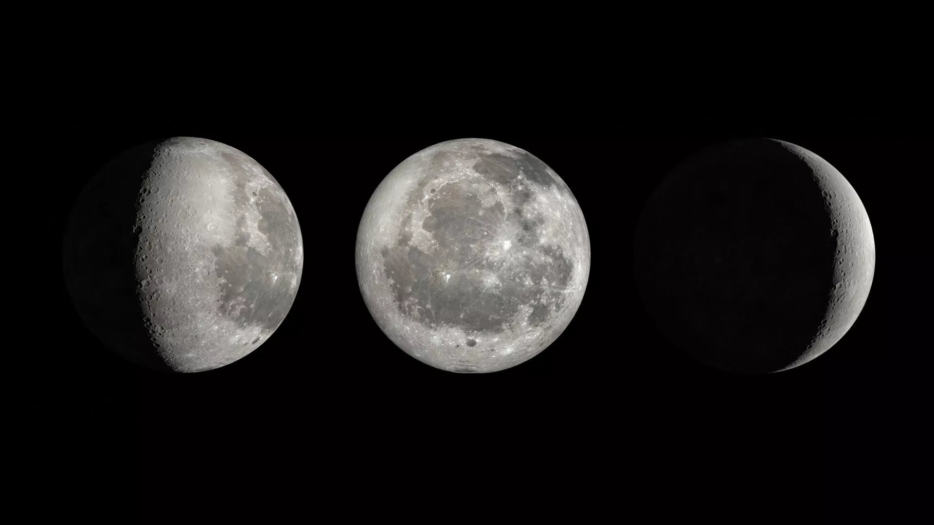 Detailed Moon For Blender 3D model