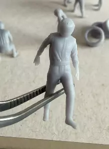 13 un pack Pit crew member 3D print model