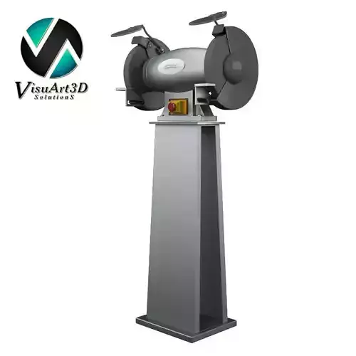 Grinder 2 disks 3D model