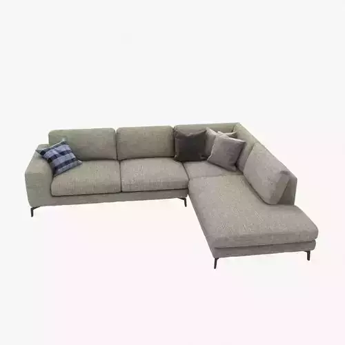Custom made italian corner sofa