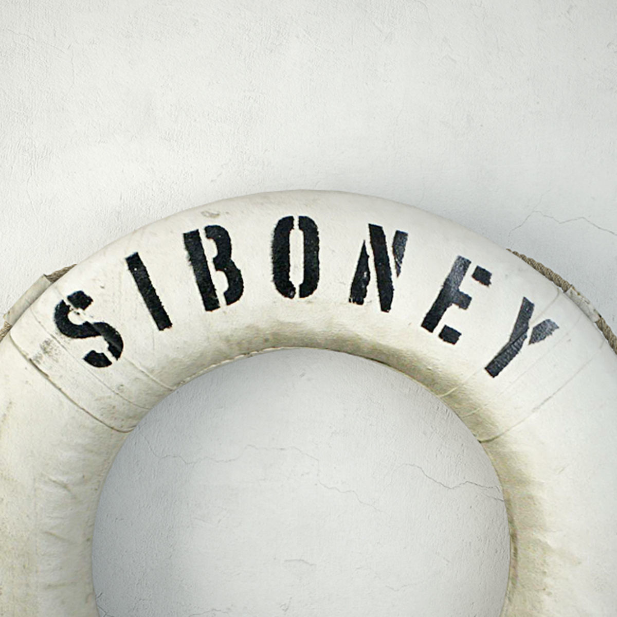 1919 Vintage Life Preserver Ring 3D model_4