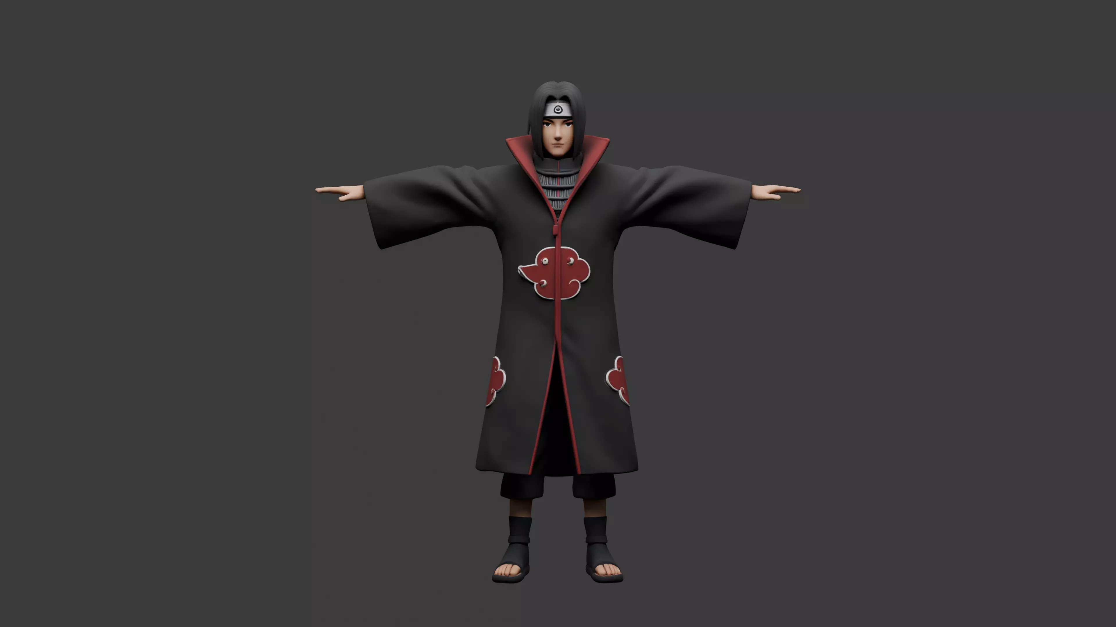 Rogue Shadow Ninja Character Free 3D model