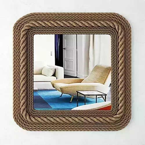 Crescent Key Mirror