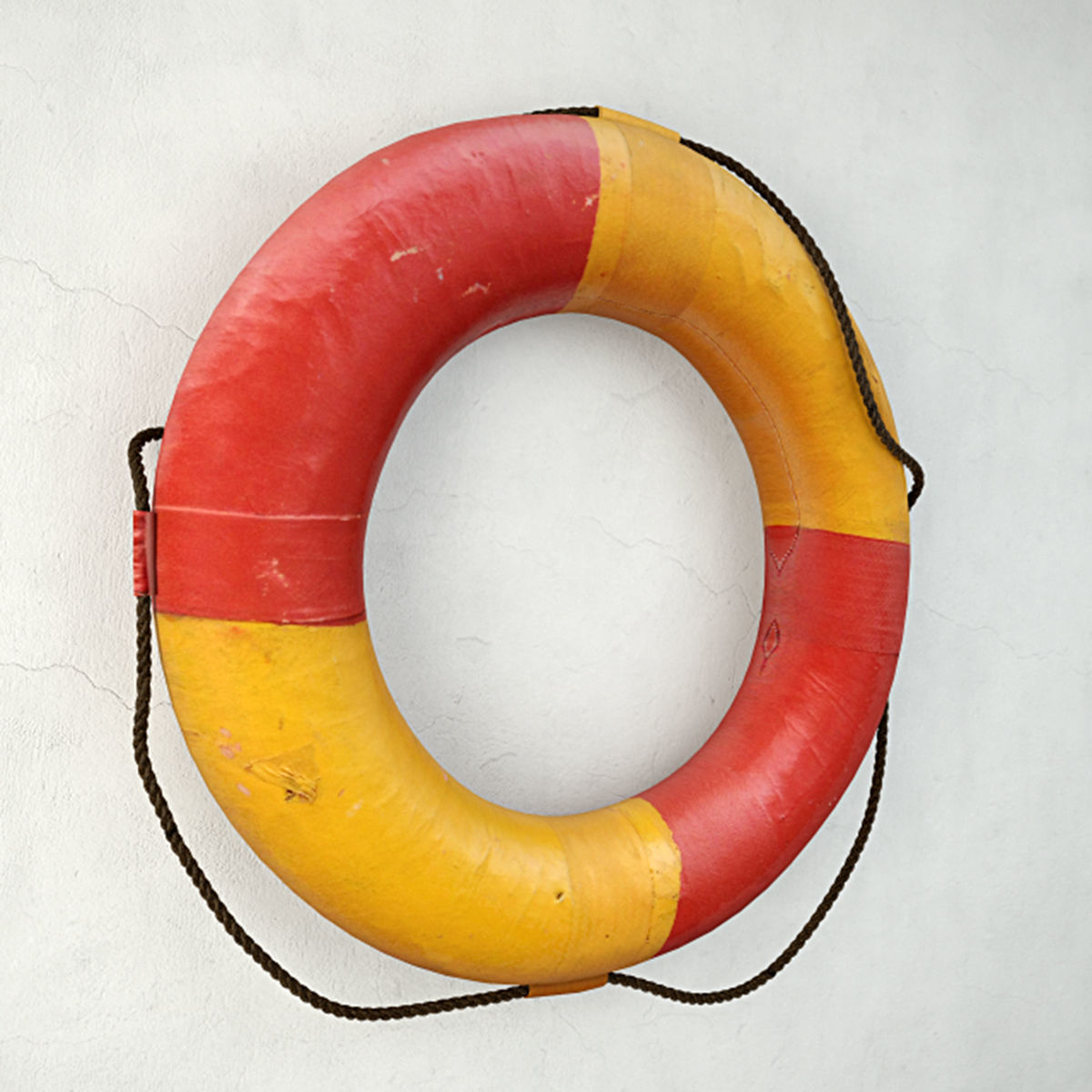 Life Preserver Ring 2 3D model_2