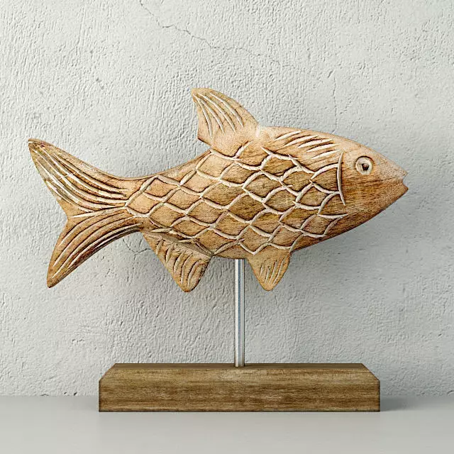 Seaside Decor Object 3D model_0