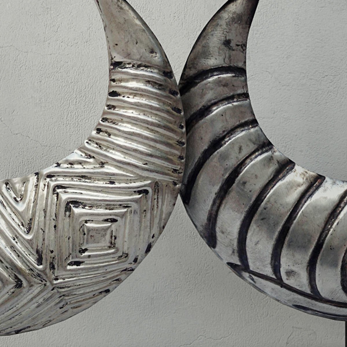 Tribal Metal Necklaces 3D model_4