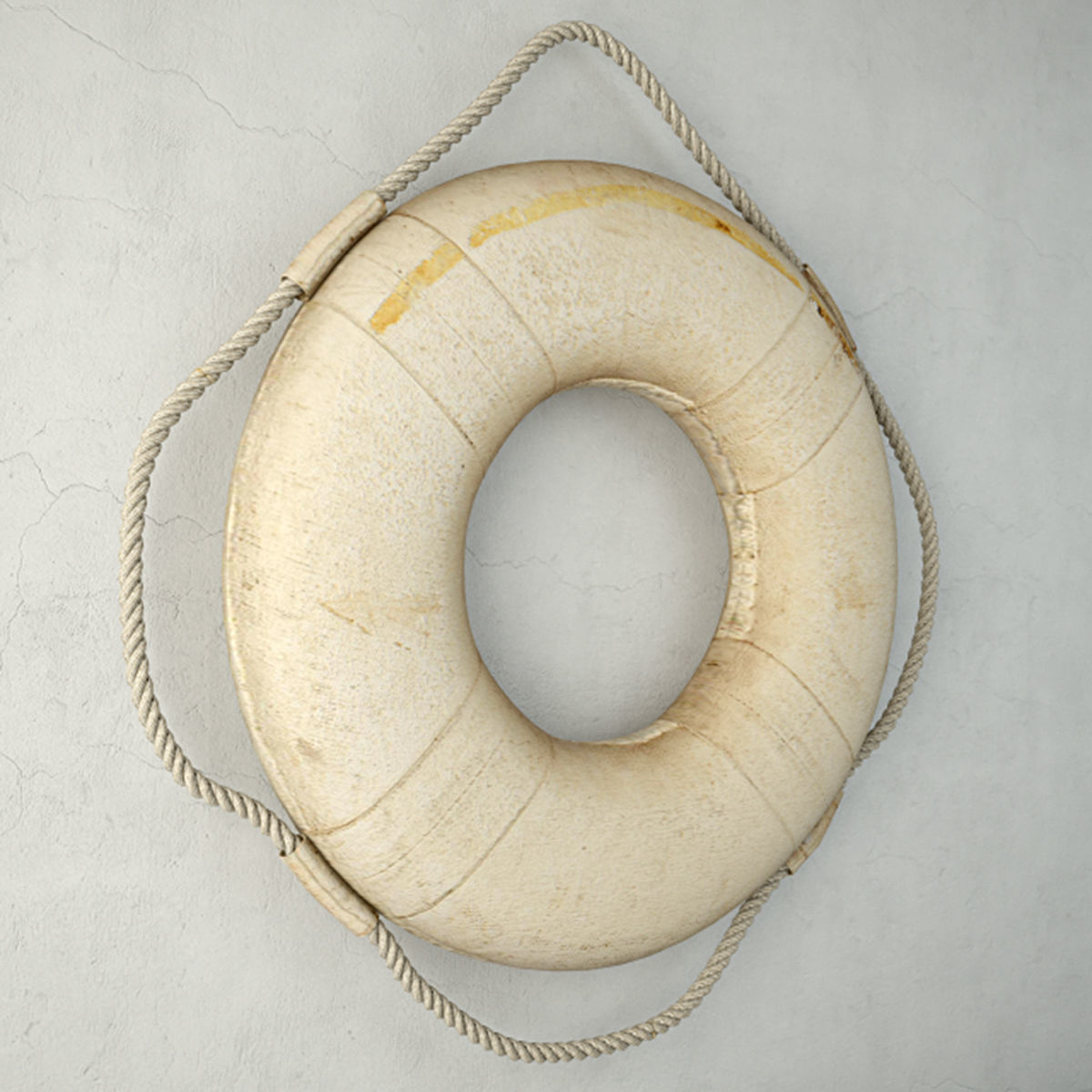 Vintage Life Preserver 3 3D model_2
