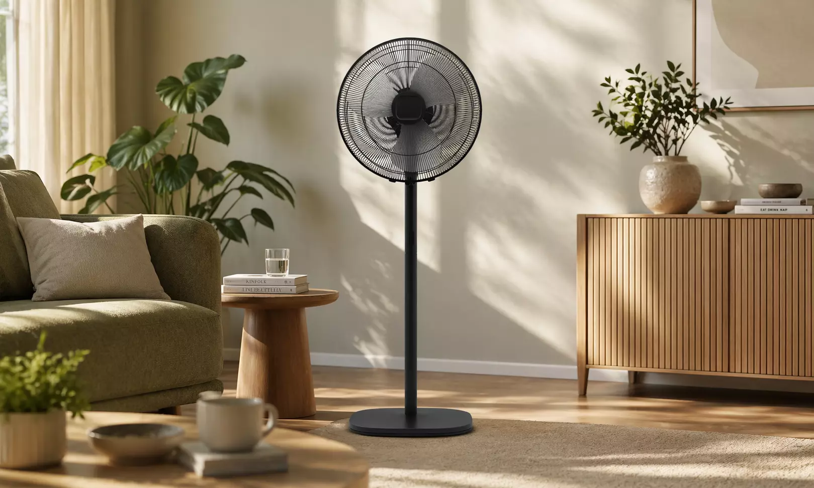 Modern Standing Pedestal Fan Model 3D model