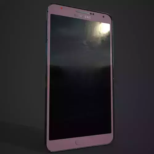 dirty samsung galaxy note 3 Free 3D model