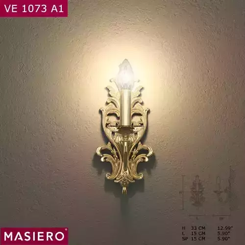Masiero VE1073 A1 wall lamp 3D model
