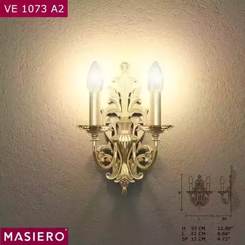 Masiero VE1073 A2 wall lamp