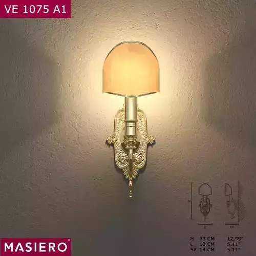 Masiero VE1075 A1 wall lamp