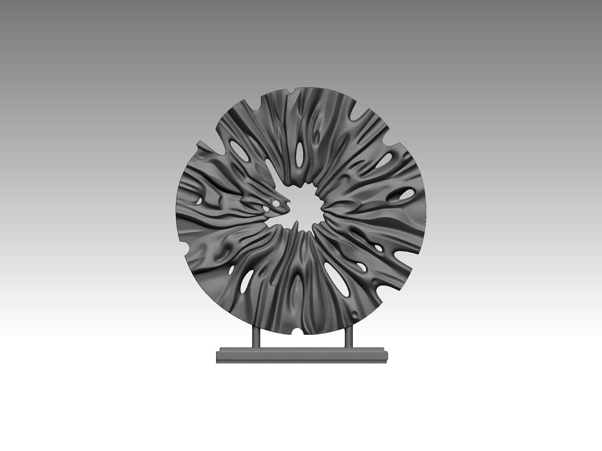 relief statue figure 3D print model