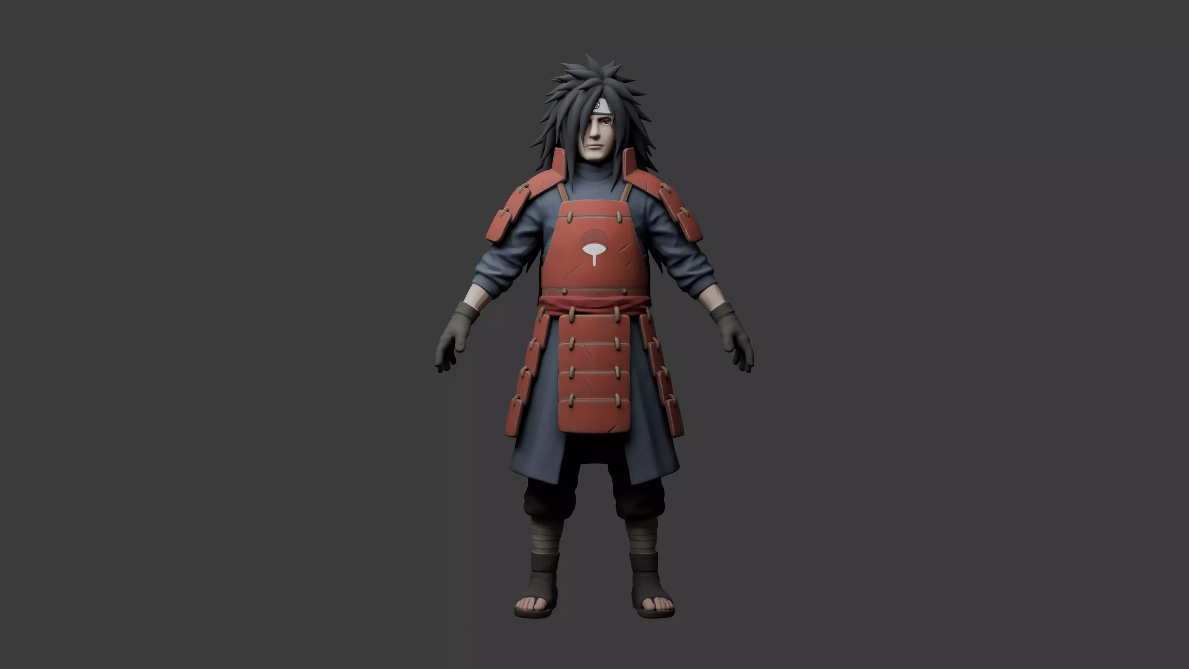Legendary Ancient Clan Leader Character Free 3D model