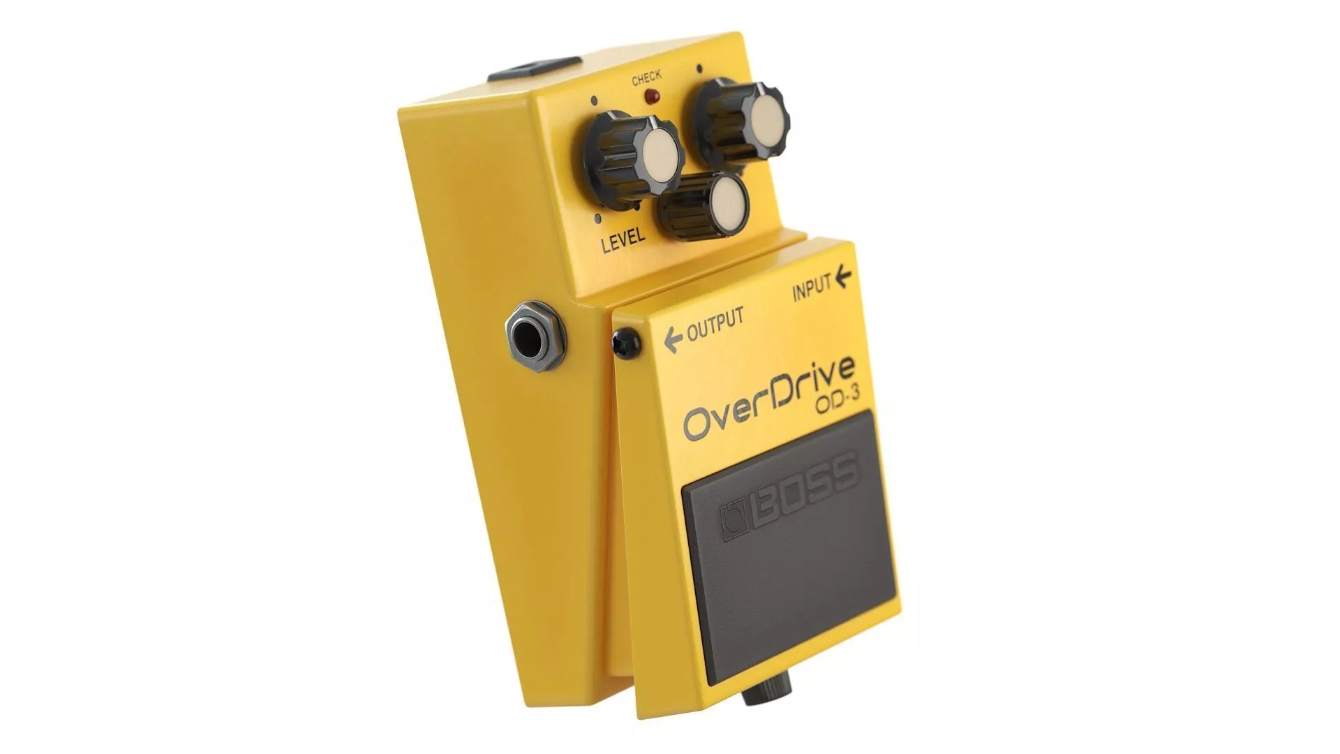 3D model Boss OD-3 Guitar Overdrive Pedal VR / AR / low-poly