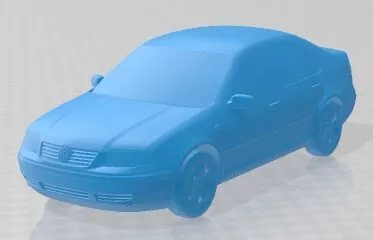 Volkswagen Jetta Sedan 2003 Printable Car 3D print model