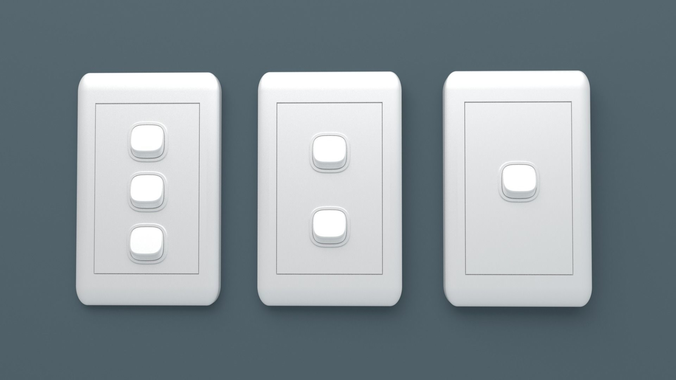 LIGHT SWITCH 3D model