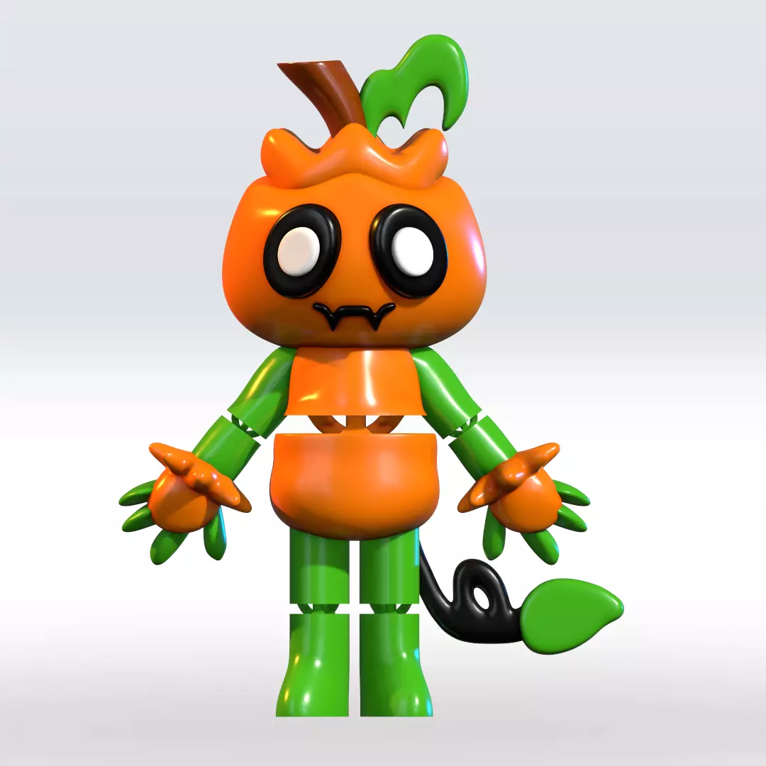 Flexi Groudy Dandys World 3D Model STL 3mf Multicolor Fanart 3D print model