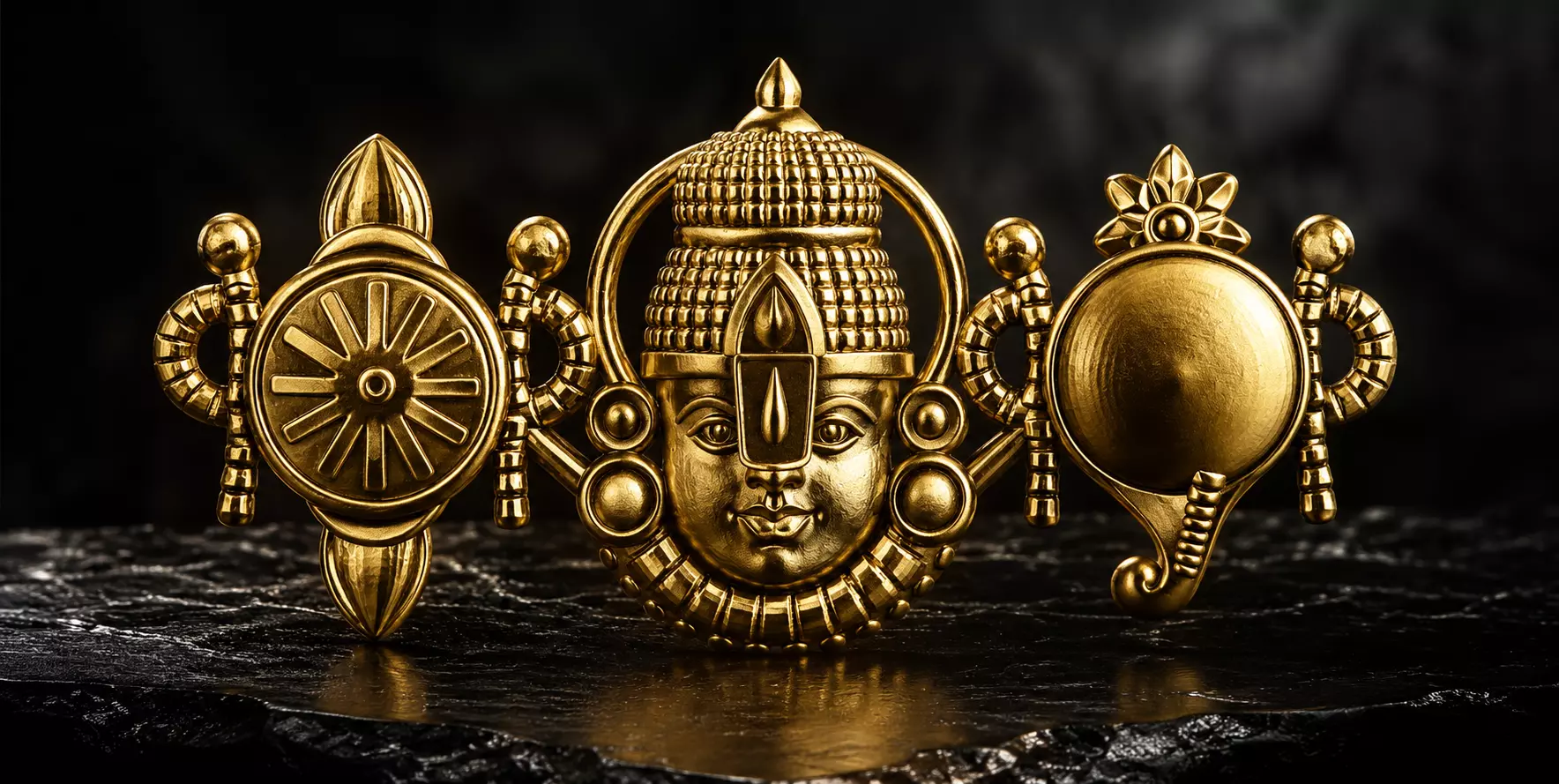 Pendant Tirupati Balaji Religious God 3D print model