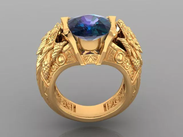 gents ring 3D print model