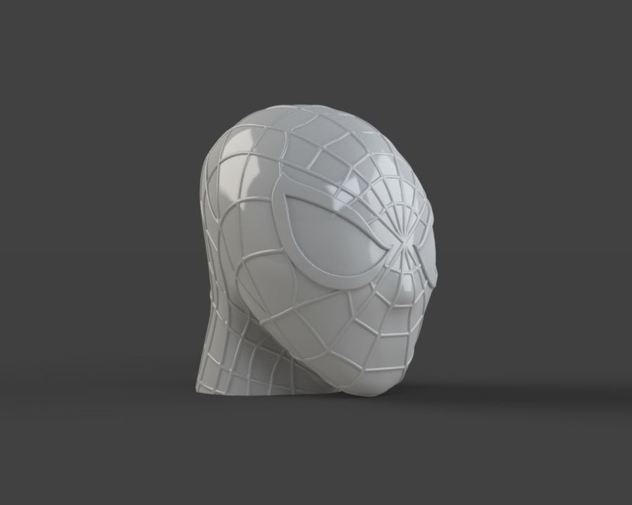 Spiderman Head 3D print model_6