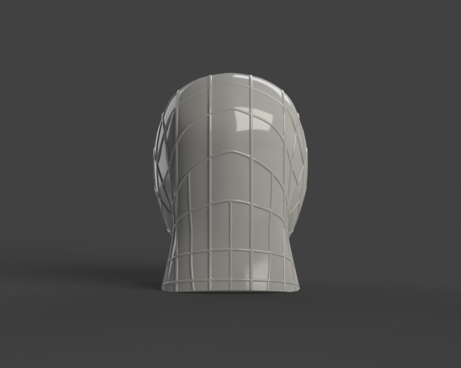 Spiderman Head 3D print model_3