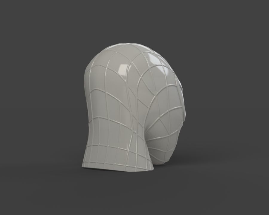 Spiderman Head 3D print model_4