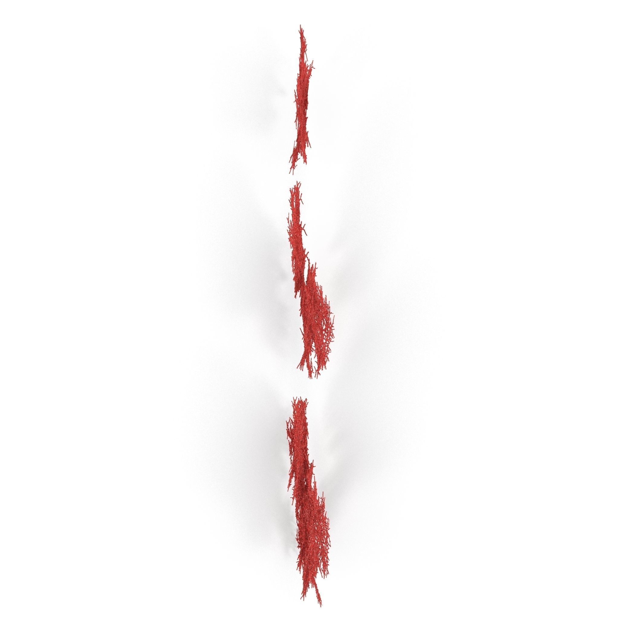 Red Coral 1 3D model_8