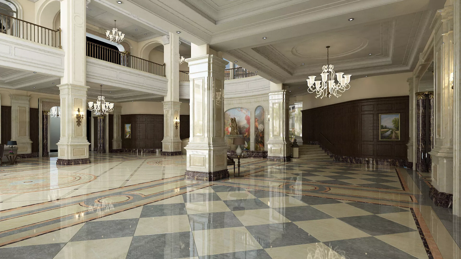 Lobby 05 3D model