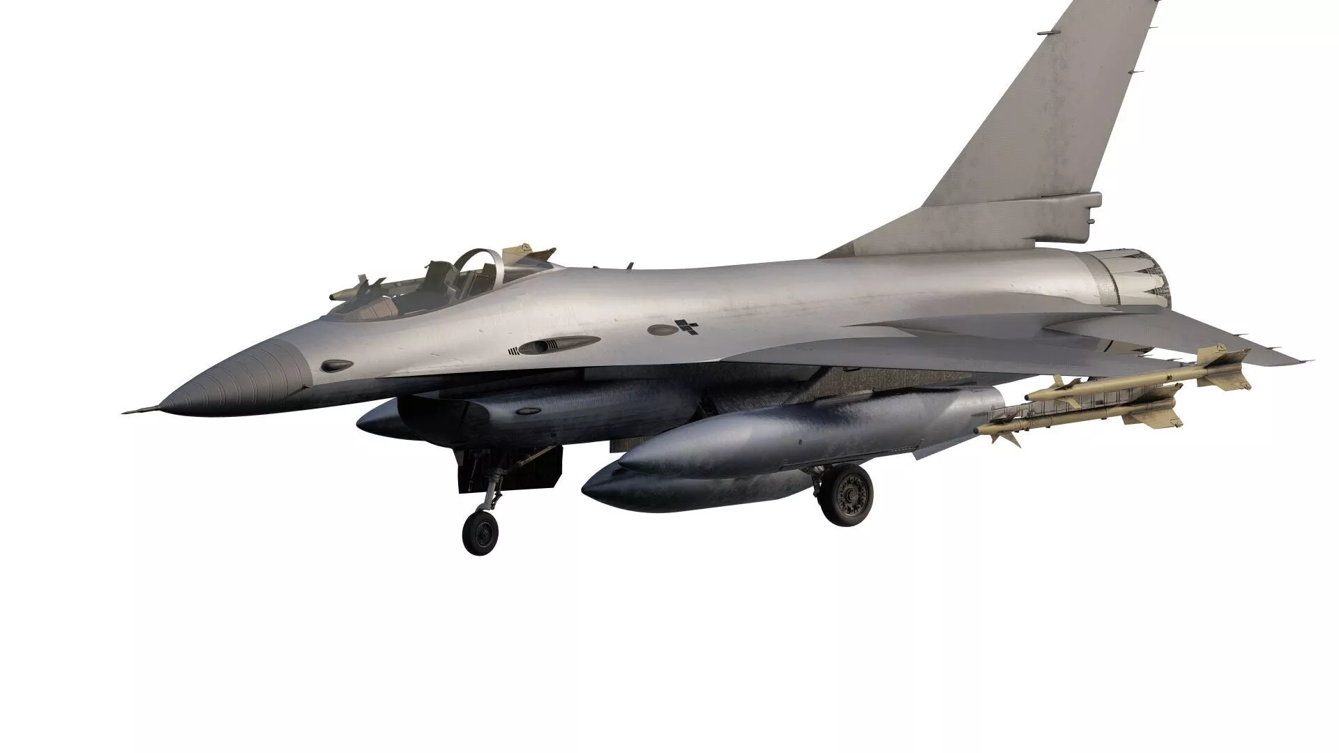General Dynamics F-16 Fighting Falcon 3D model