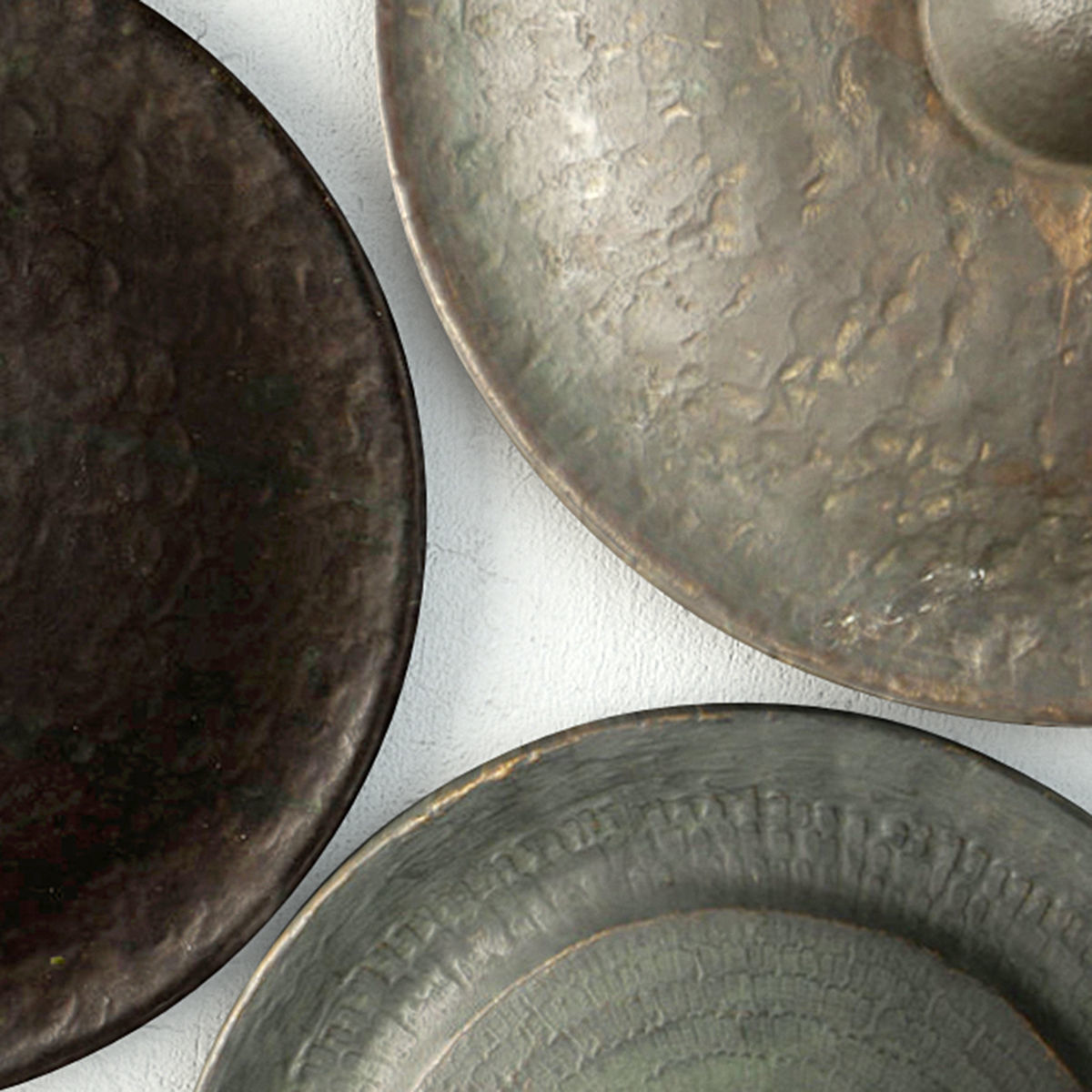 19th Century Laos Bronze Gongs 3D model_4