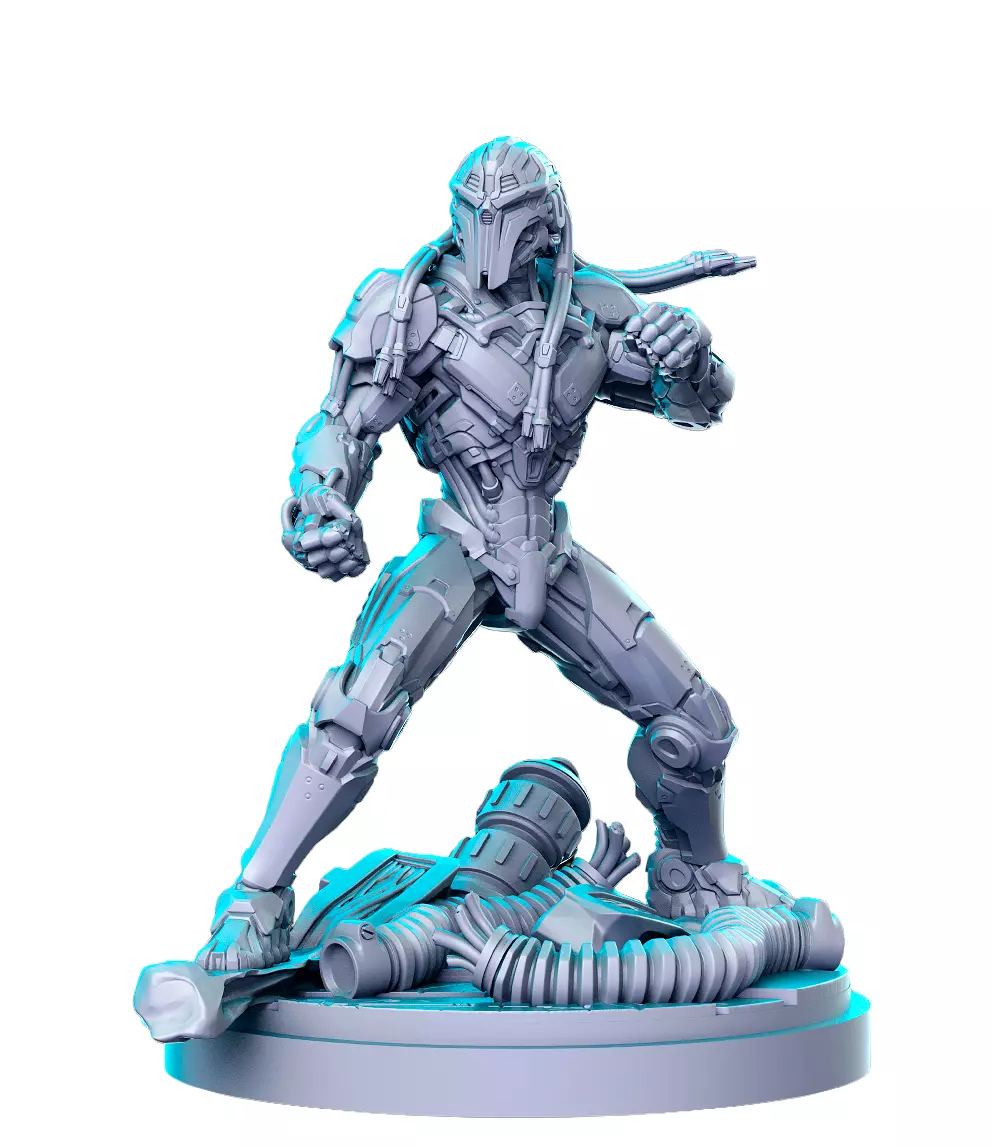 Sector 3D Print STL Miniature RPG 3D print model