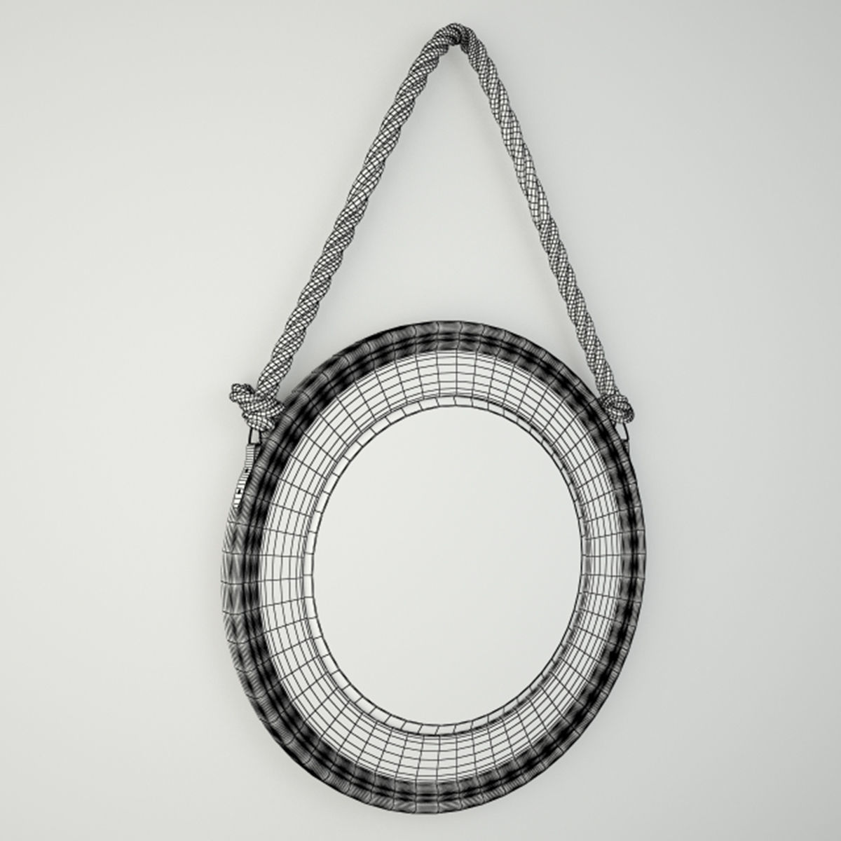 Eaton Wall Mirror 3D model_3